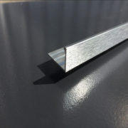 brushed aluminium finish